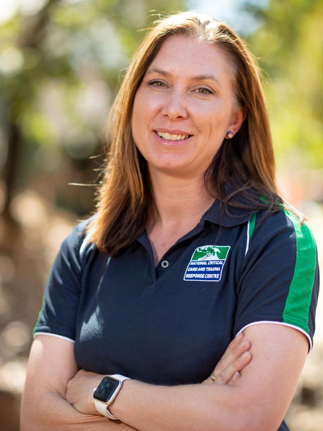 Former Howard Springs Quarantine Facility head Abigail Trewin is heading to Victoria to run the State’s new quarantine facility. Picture: Che Chorley