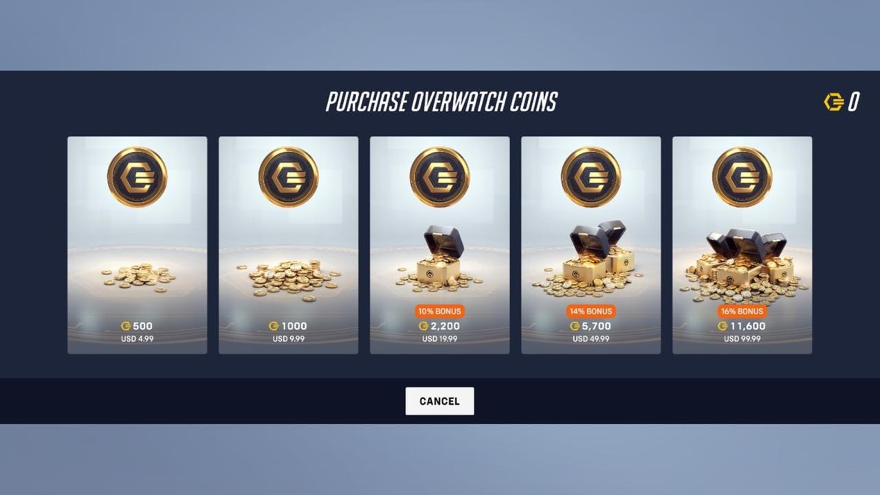 Overwatch 2 also simply allows you to buy items from the store with real money, but some items are sold in a bundle only, instead of being available individually. Picture: Blizzard