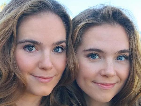 Twin sisters Nina and Randa Nelson now have clear skin, and say the cure was diet.