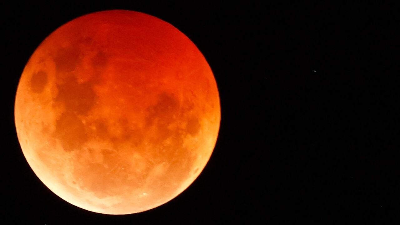 Astronomy fans turn out for lunar eclipse