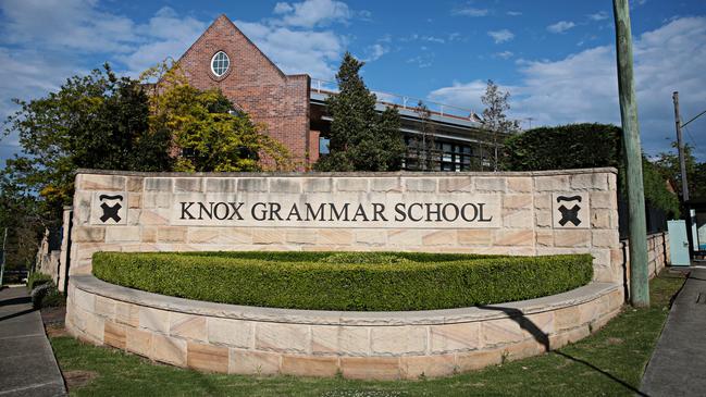 Students at Knox Grammar School scored highly in the 2023 Chemistry HSC exam. Picture: NCA NewsWire / Adam Yip