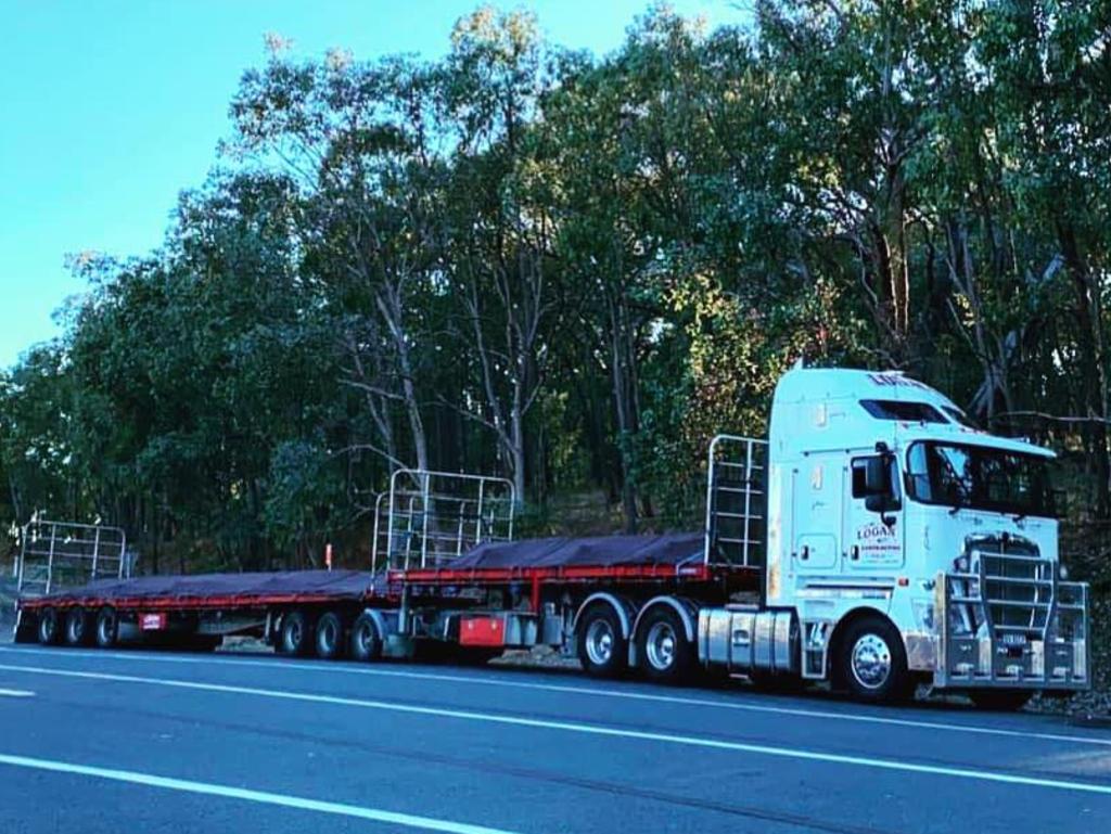 Ms Pillar loved driving trucks, always posting about them online. Picture: Facebook