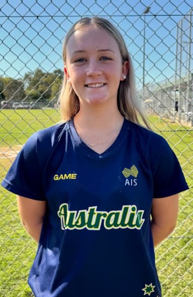 Rockhampton softballer Emilee Hill will represent Australia at the 2025 World Baseball Softball Confederation under-15 girls World Cup in Italy.