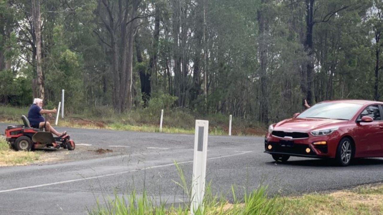 Glenwood locals diverted traffic through the town after the highway was cut.