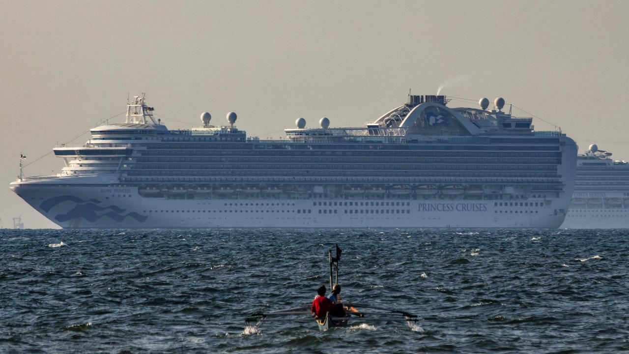 Hundreds of passengers contracted the virus after the outbreak on the ship which left Sydney on March 8, 2020 and returned on March 19 after sailing through New Zealand. Picture: Ezra Acayan/Getty Images)