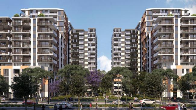 The company’s projects include 4000 news units at Pagewood Green.