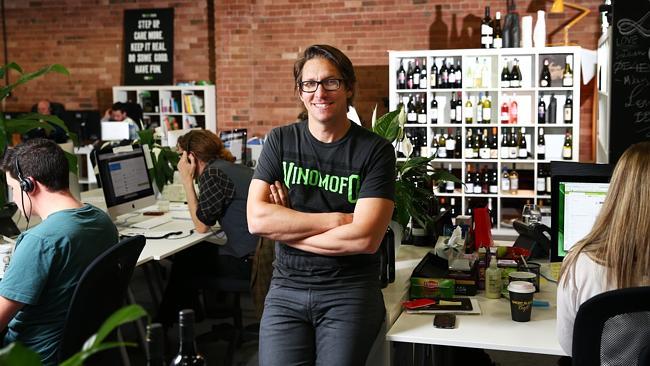 Vinomofo co-founder Andre Eikmeier says issues are dealt with as they arise rather than having staff stew over them.