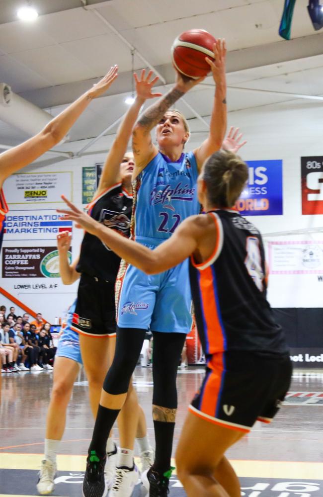 George in action for the Dolphins in 2022. Picture: Gordon Greaves
