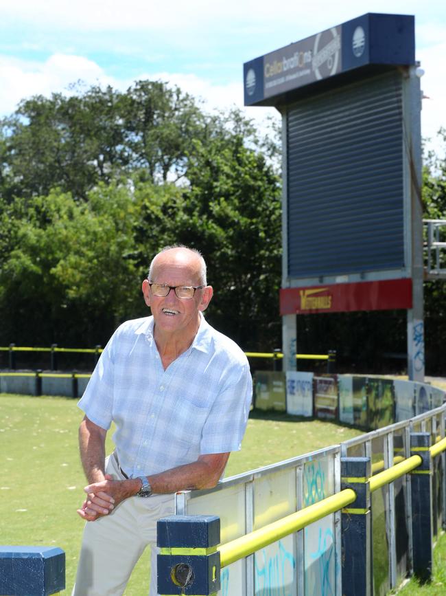 Australia Day honours recipient David Kelly at the Geelong Cricket Club. Picture: Alison Wynd