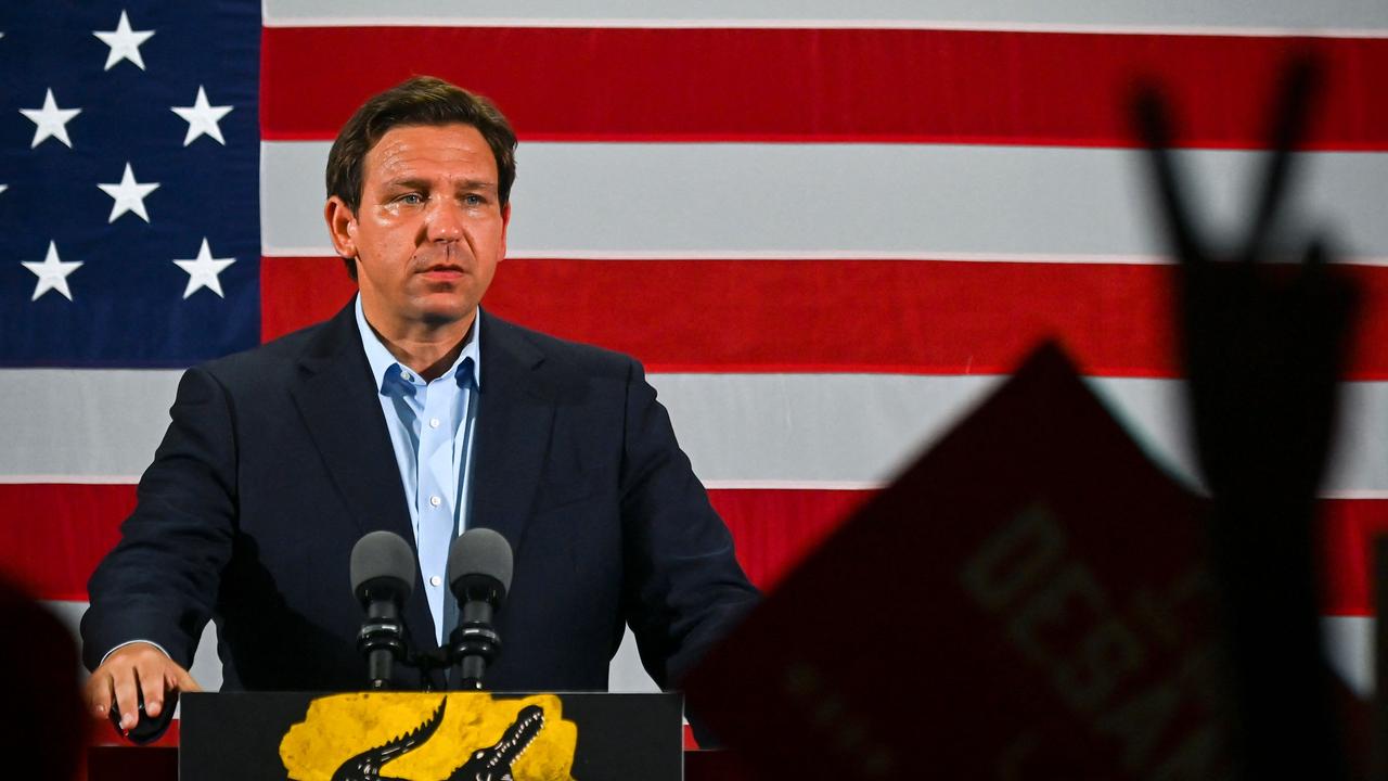 Florida Governor Ron DeSantis. Picture: Eva Marie Uzcategui/AFP