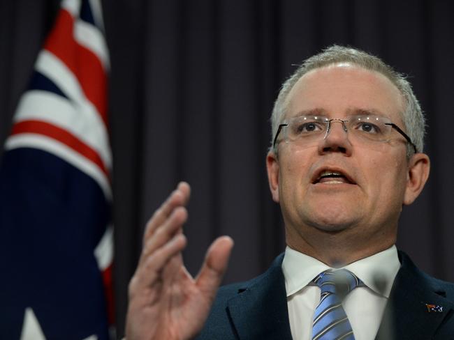 Australian Treasurer Scott Morrison has approved a new plan under which working holiday-makers will be taxed 19 per cent on any earnings up to $37,000, starting from January 1. Picture: AAP Image/Lukas Coch