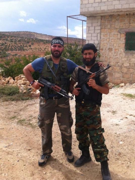 Hatahet (left) denied he took up arms for religious reasons.