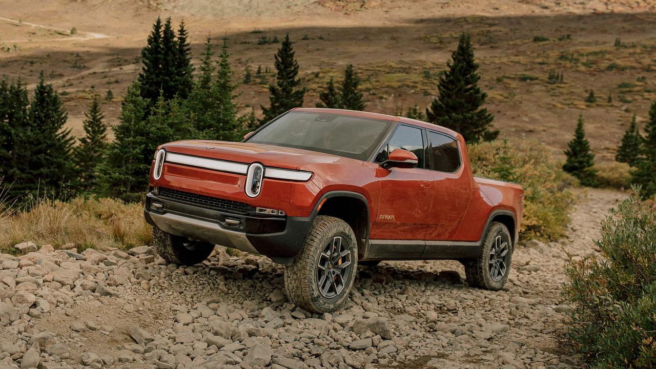 Rivian’s R1T pick-up is taking the fight to established automotive brands.