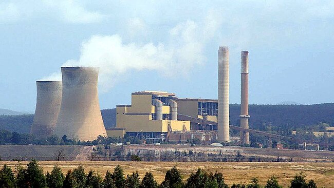 The Yallourn Power Station in the Latrobe Valley, Victoria.