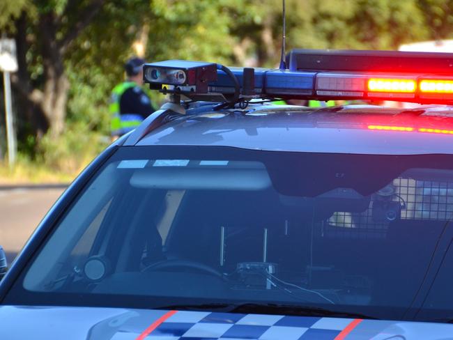 Police at a static roadside breath test site on Balls Lane in Mysterton as Operation Cold Snap rolls out for the school holidays. Picture: Natasha Emeck