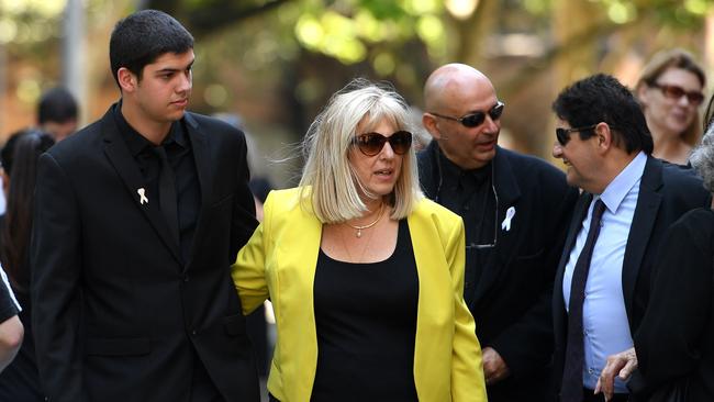 Daniel Boyd and family members outside the NSW Supreme Court. Picture: AAP Image/Dan Himbrechts