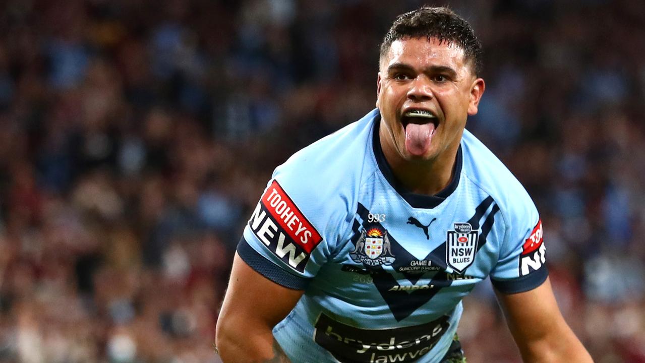 Latrell Mitchell is back for the Blues after his dominant 2021 series. Picture: Chris Hyde/Getty Images