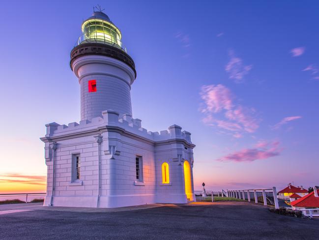 The lighthouse at Cape Byron. Northern NSW has always been the top pick for many holiday-makers, but for those who would otherwise opt for Queensland it’s the next best thing, said Simon Westaway. Picture: iStock