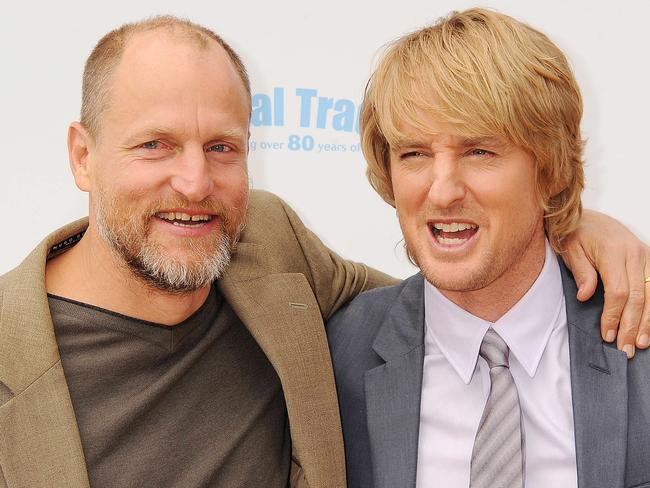 Woody Harrelson and Owen Wilson are best buds.