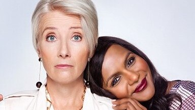 Emma Thompson and Mindy Kaling star in Late Night, a consistently endearing comedy.