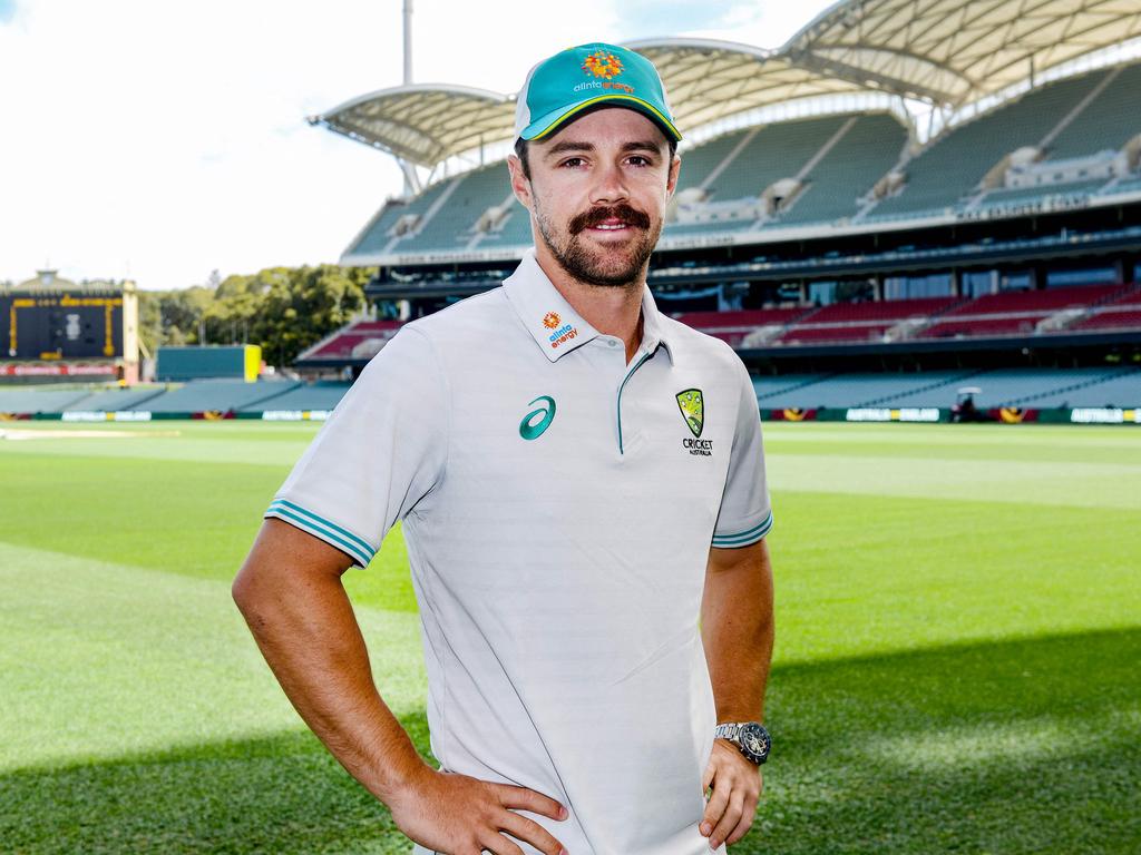 Travis Head’s return as vice-captain, however brief, signifies a vote of confidence in a batter who finally looks set to cement his place in the Australian team. Picture: Brenton Edwards/AFP