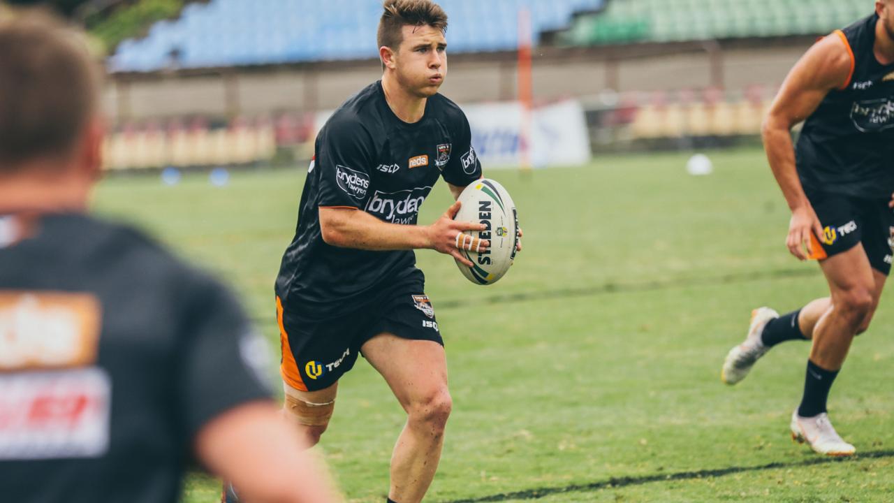 Wests Tigers youngster Jock Madden. Picture: Supplied by Wests Tigers