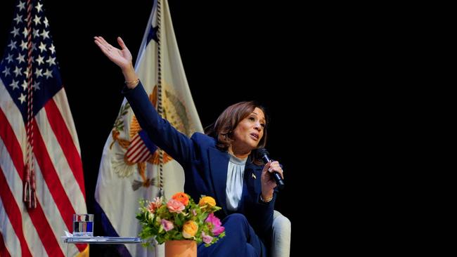 US Vice President Kamala Harris is one of a number of candidates who could stand against Joe Biden. Picture: AFP.