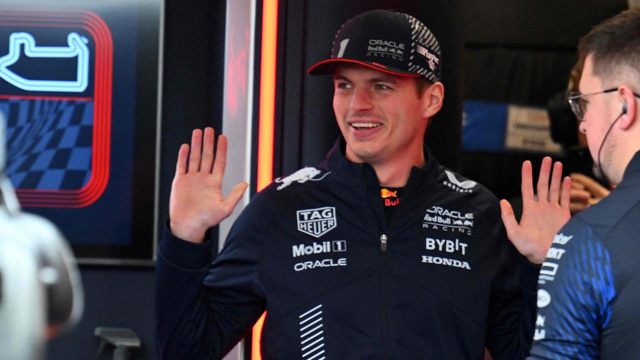 Red Bull Racing's Dutch driver Max Verstappen prepares to race in the first practice session for the Las Vegas Formula One Grand Prix on November 16, 2023, in Las Vegas, Nevada. (Photo by ANGELA WEISS / AFP)