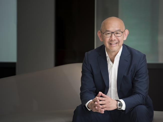 Images of Crown Group Chairman and Group CEO, Iwan Sunito: