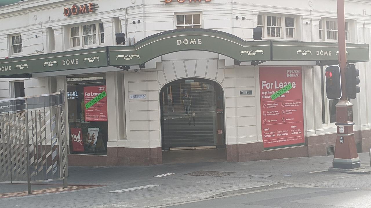 Former Dome Cafe in the Elizabeth St Mall is under offer. Picture: Alex Treacy