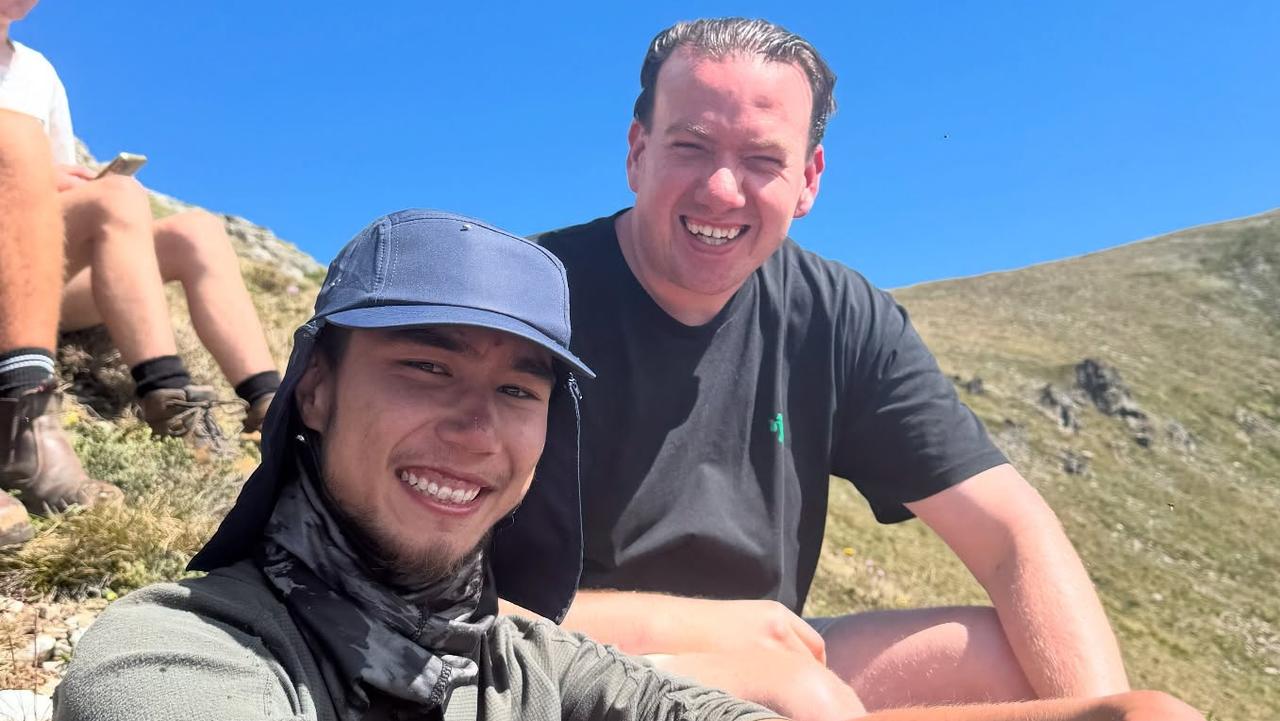 A group of hikers found Mr Nazari, 23, 10km from where he was last seen on the Hannels Spur Trail in Geehi, on Wednesday afternoon. Picture: Supplied