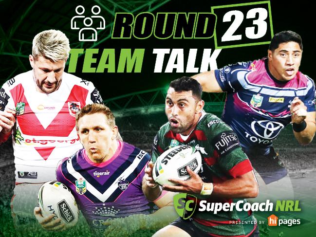 Gareth Widdop, Ryan Hoffman, Alex Johnston and Jason Taumalolo are all out this week.