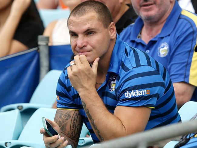 Anthony Watmough ended a four-year deal with the Parramatta Eels early. Picture: Gregg Porteous