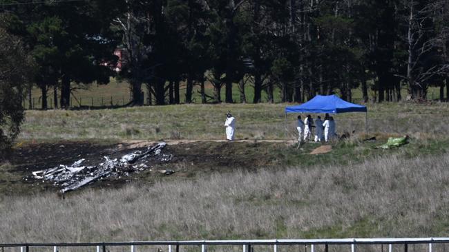 A report on the crash will be prepared for the coroner. The four dead are yet to be identified. Picture: NCA NewsWire/ Martin Ollman