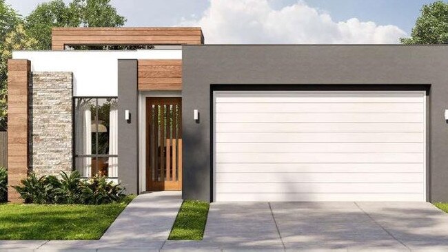 Artist impression of one of the homes in the seniors development.