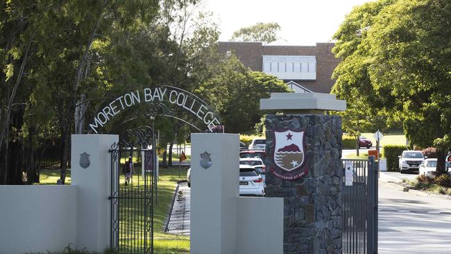 Moreton Bay College in Manly West, where parents are fuming over an $10.8m loan to a nearby boys’ college. Picture: AAP Image/Attila Csaszar.