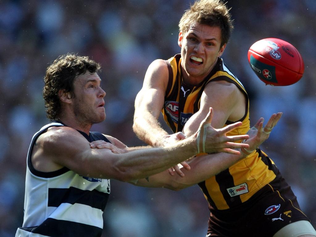 Xavier Ellis had 28 disposals and a goal on grand final day in 2008.