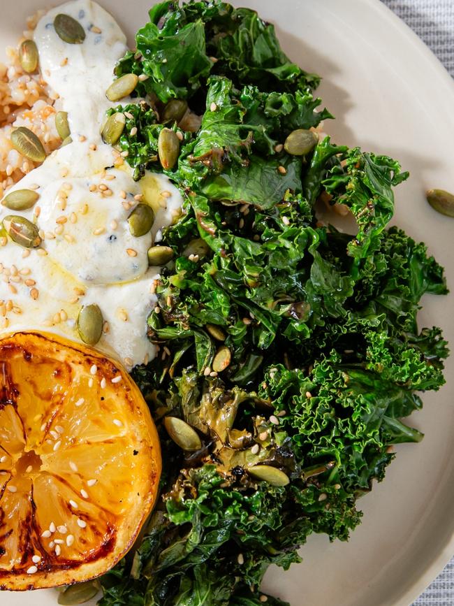 Kale works surprisingly well when grilled. Photo: Nikki To / TWAM