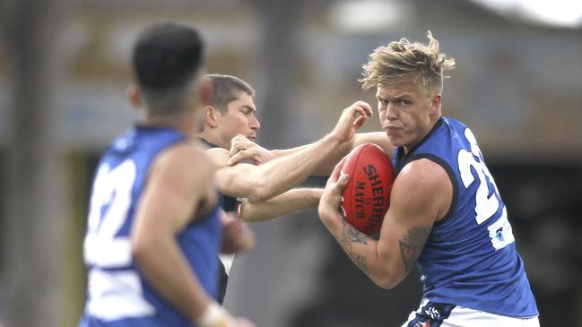 Padthaway’s Mitch Minns. Picture: AAP Image/Dean Martin