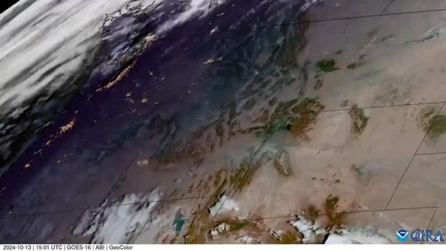 Satellite Imagery Shows Wildfires Burning in Western US