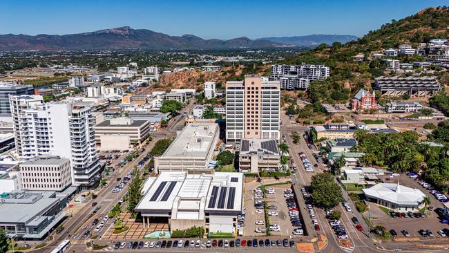 Aerial view of the Townsville CBD. Picture: Supplied.