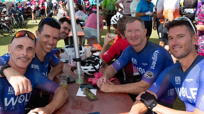 Thousands of cyclists took to the streets of the river city on Sunday for the Tour de Brisbane. \Photo: Grace Kessels.