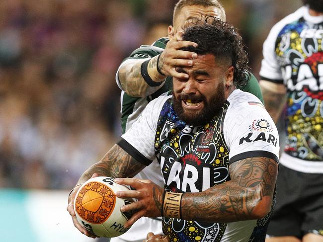 Andrew Fifita was impressive when playing for the Indigenous All Stars. Picture: AAP Image/Daniel Pockett