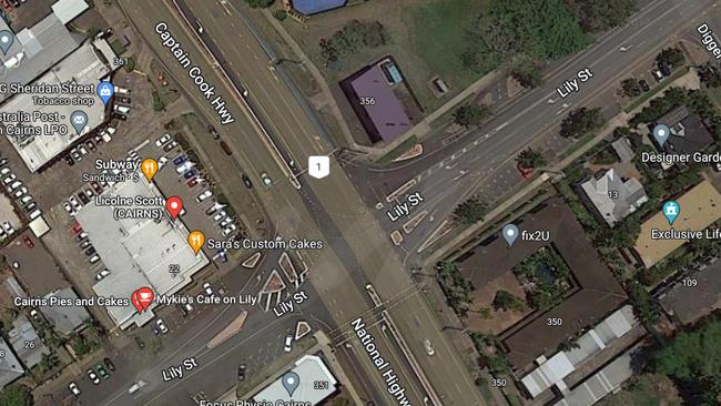 The alleged incident occurred at the intersections of Rutherford and Lily streets, Cairns North.