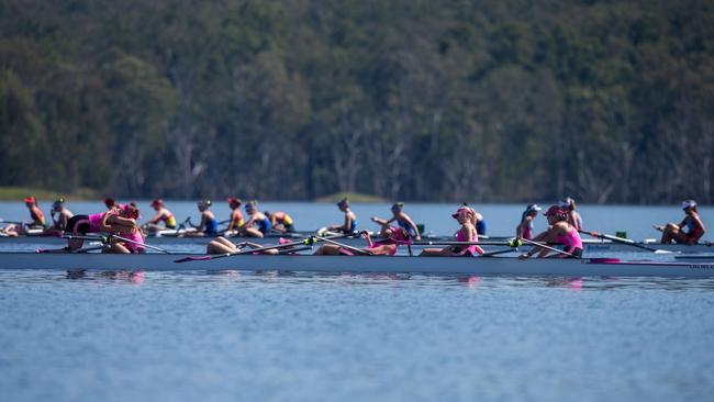 2024 Brisbane Schoolgirl Rowing Association Championship. Photos by Stephen Archer.