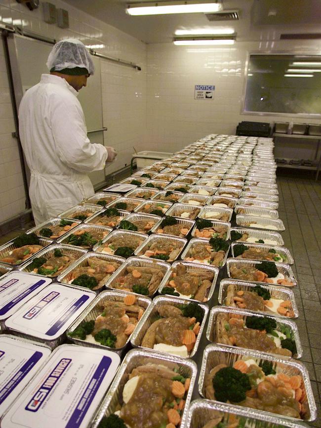 Prison food at Silverwater Jail.