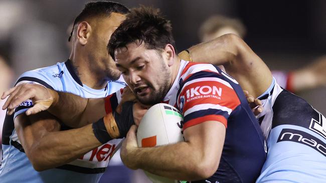 Smith and the Roosters are headed to Melbourne after knocking off Cronulla. (Photo by Mark Metcalfe/Getty Images)