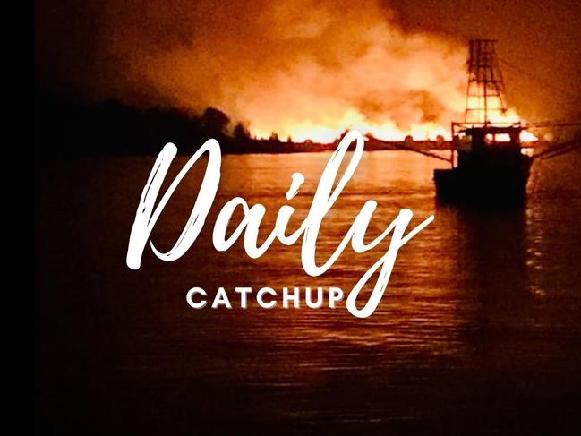 Congratulations to Paola Sisson for winning this week's Cover Image competition for their photo of a fishing trawler against a cane fire backdrop.