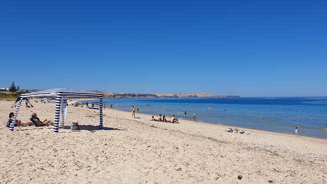 Carrickalinga beach on the Fleurieu Peninsula. Picture: Renato Castello