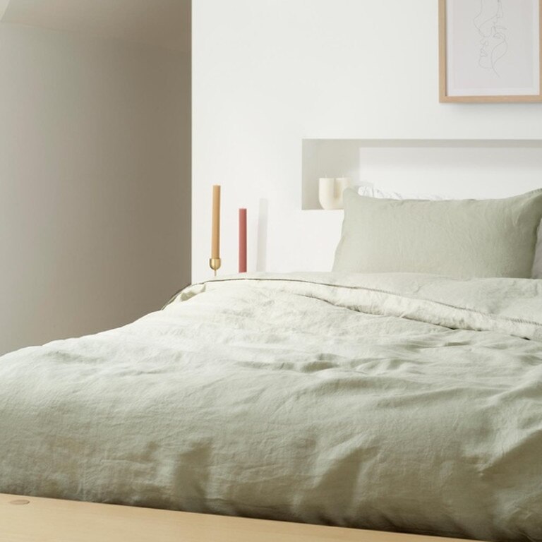 Everyone on your Christmas list will appreciate some lush linen bedding by Aere.